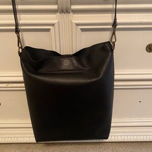 Madewell Black Leather Shoulder or Crossbody Bag
